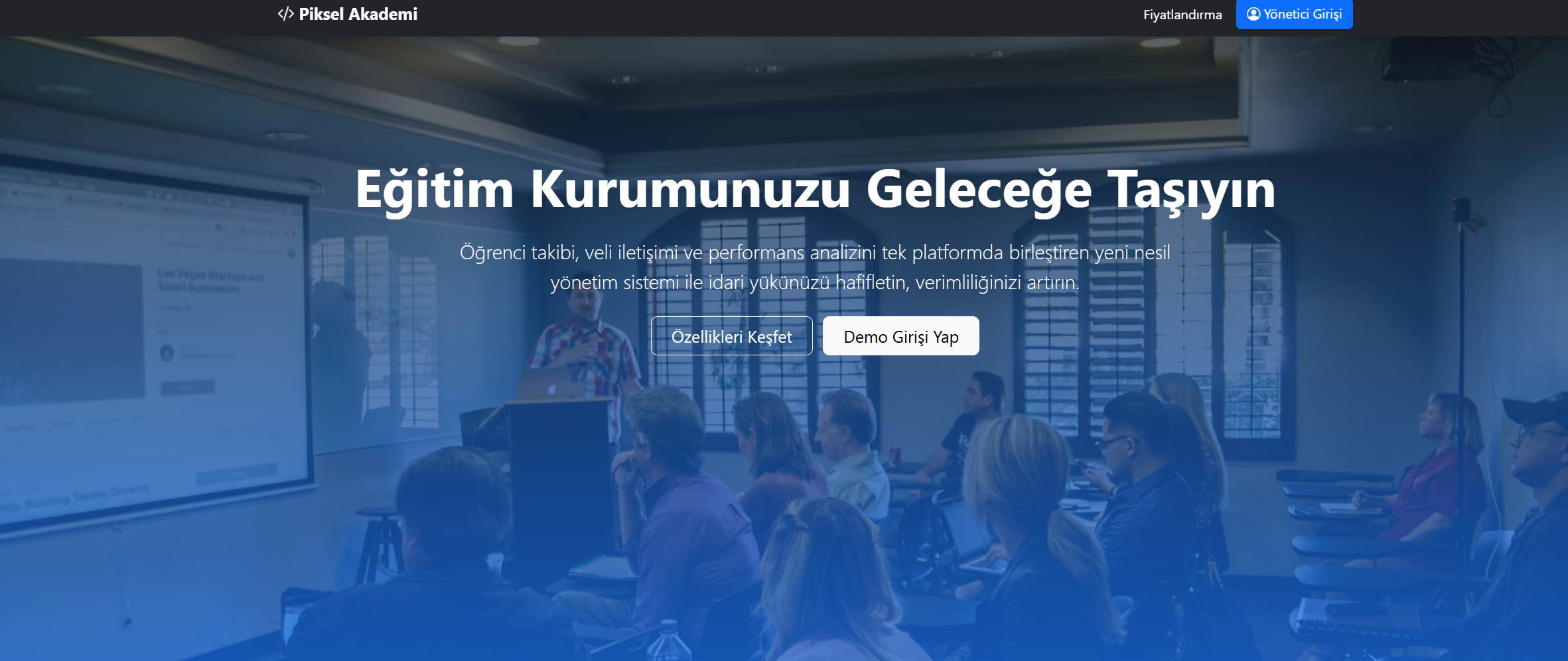 Dershane Otomasyonu - Piksel Analitik